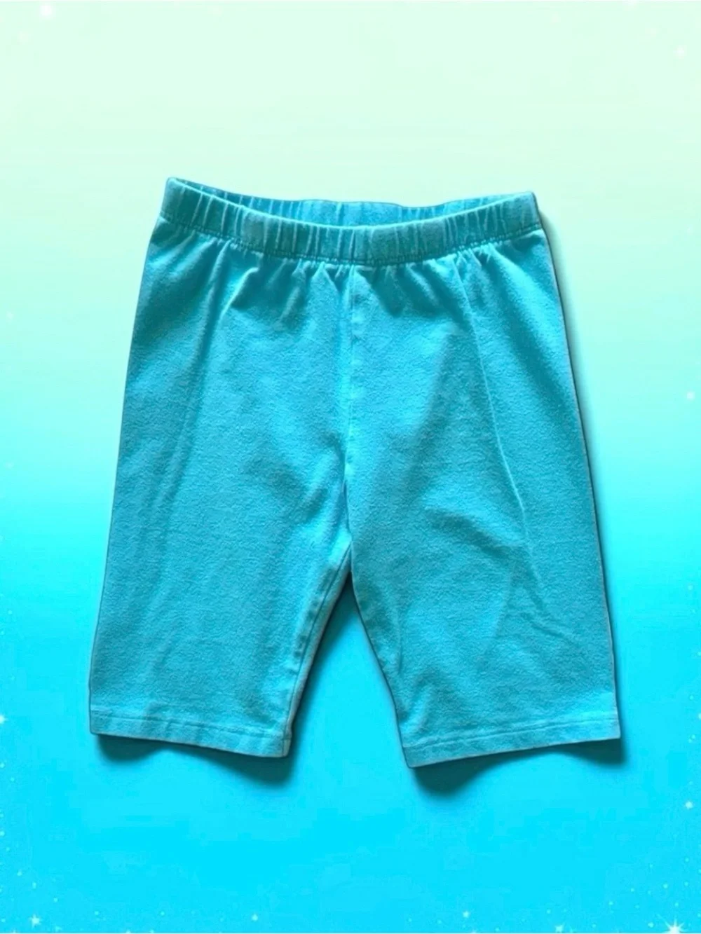 Becky Thatcher / Children’s Place Girls Shorts Bundle Medium Black & Aqua